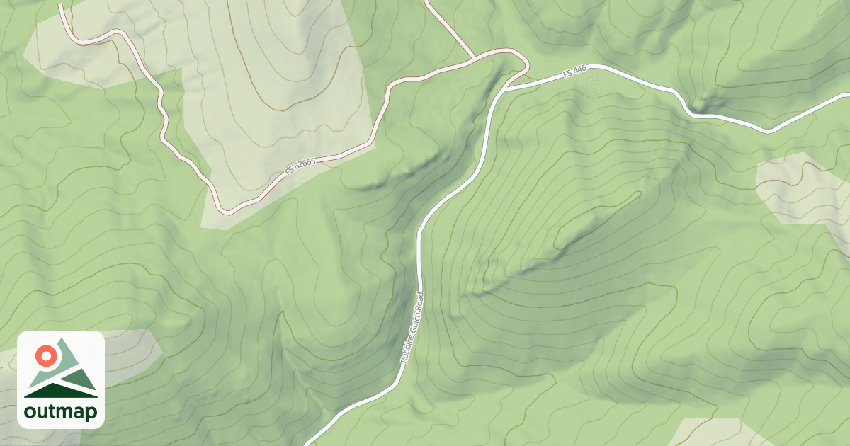 Map of (FDR) ROBBINS GULCH