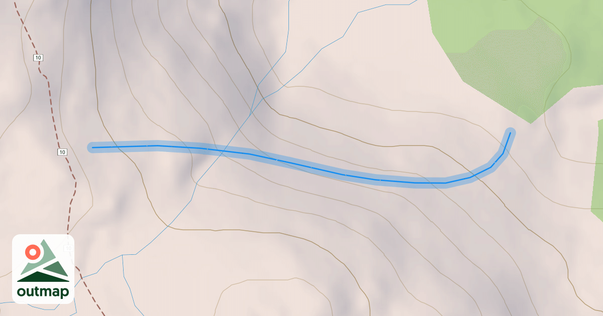 Map of Symphony Bowl Easy Exit