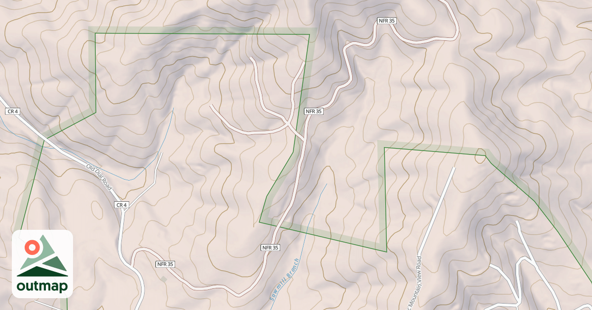 Map of WEEKS CREEK