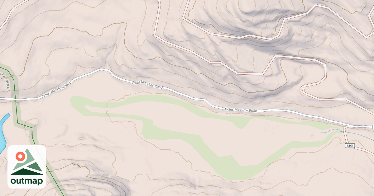 Map of BEAVER - FINLEY CREEK