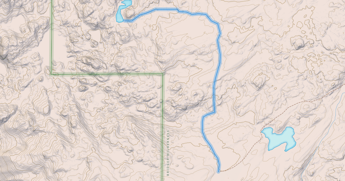 Map preview of Sage Trail