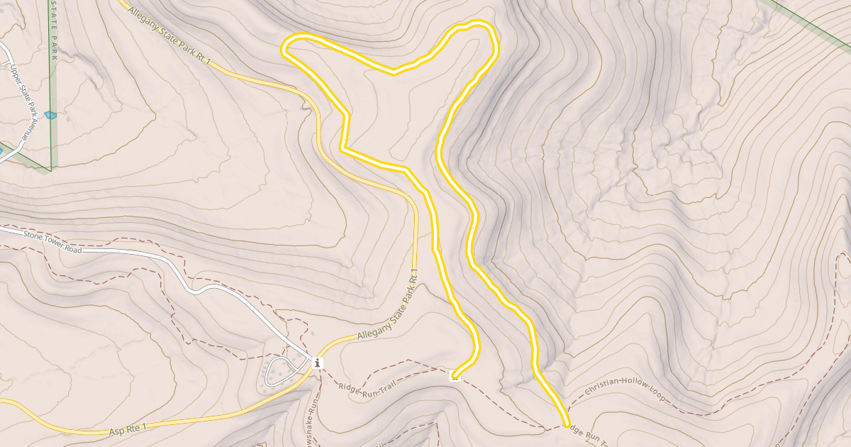 Map preview of Sweetwater Trail