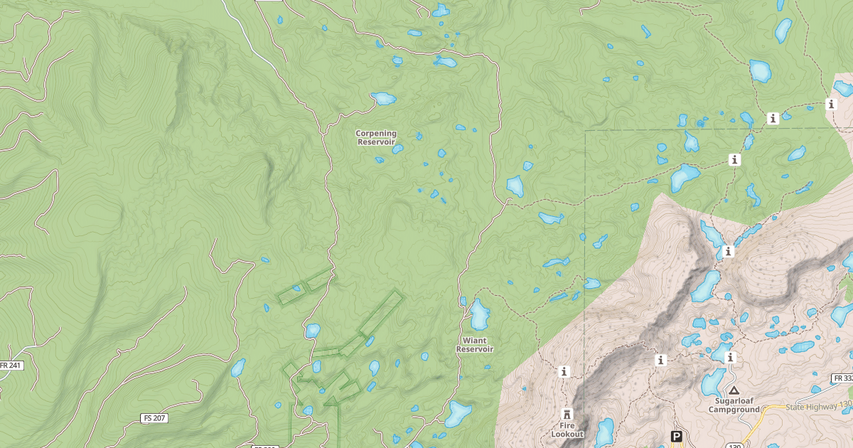 Map preview of CASCADE NORTH TWIN