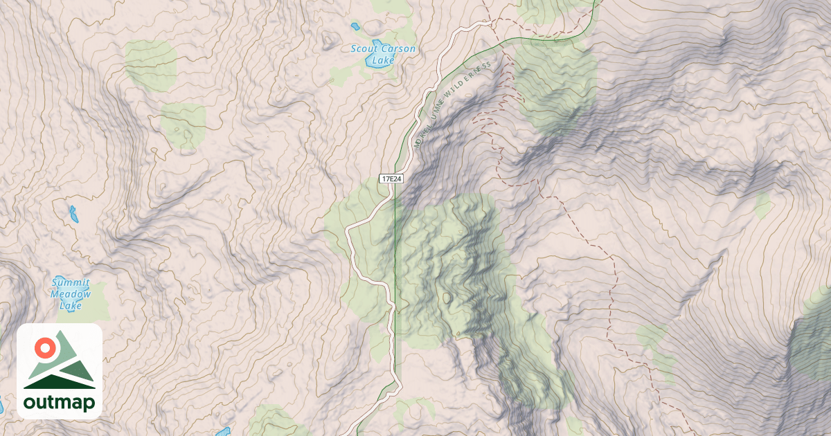 Map of Carson Emigrant N.R.T.