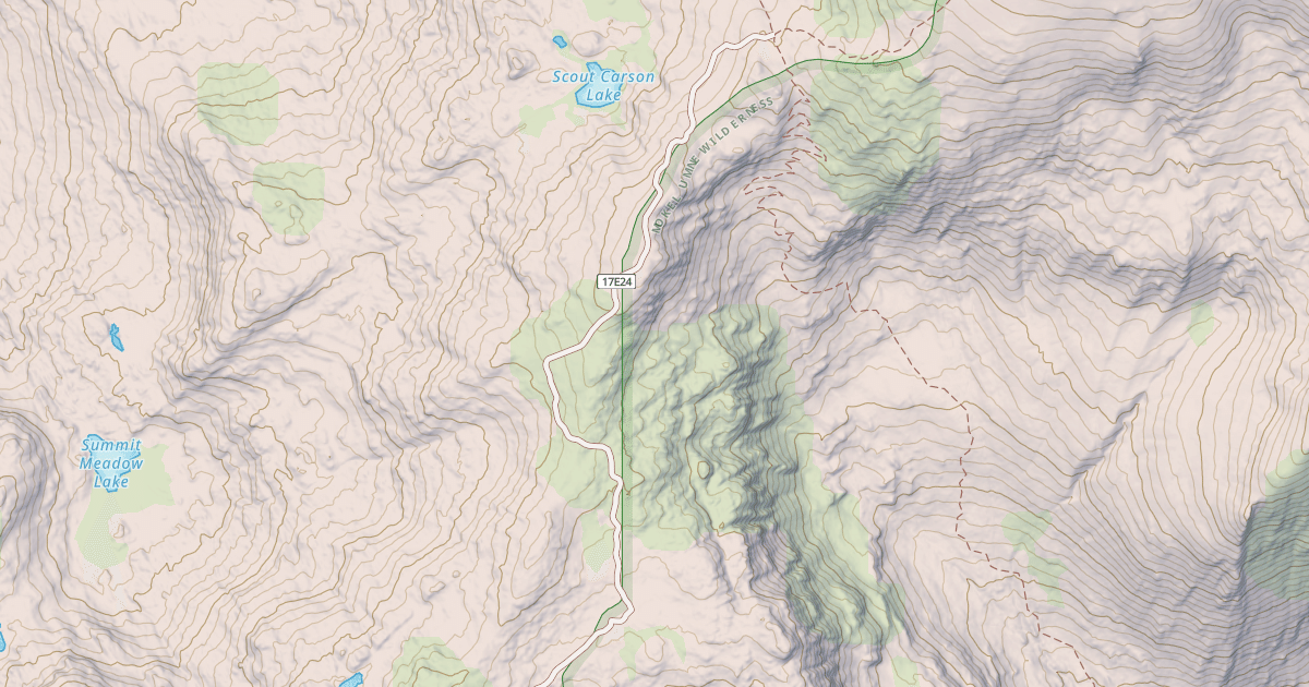 Map preview of Carson Emigrant N.R.T.