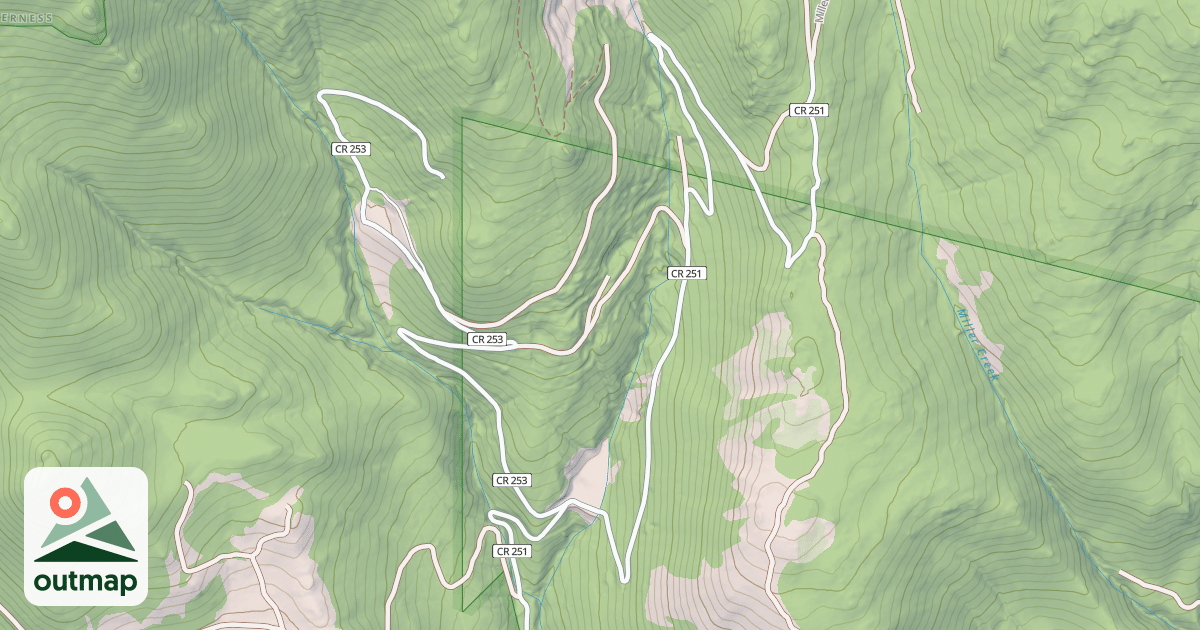 Map of North Empire Road