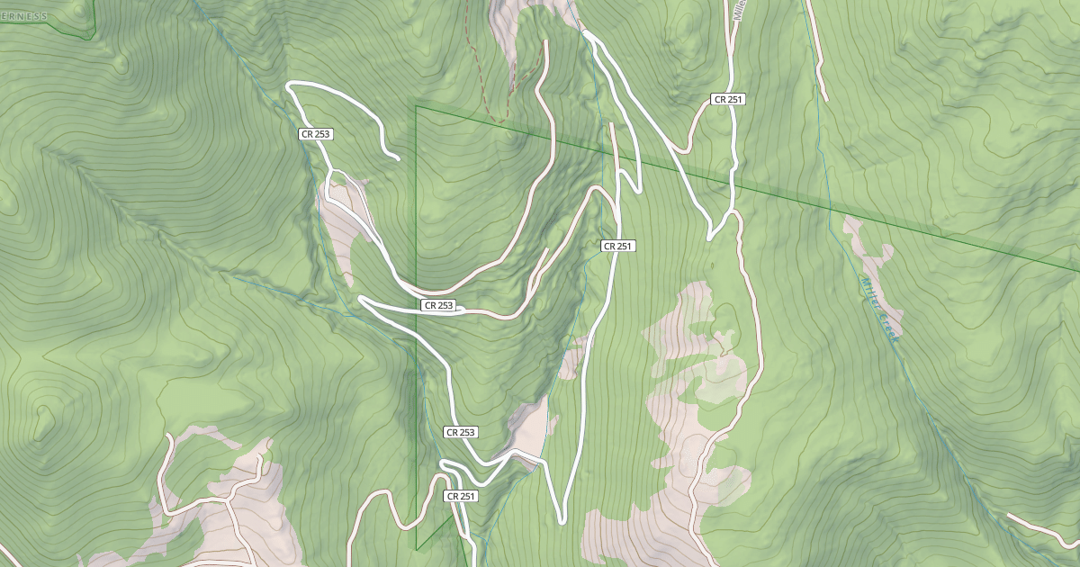 Map preview of North Empire Road