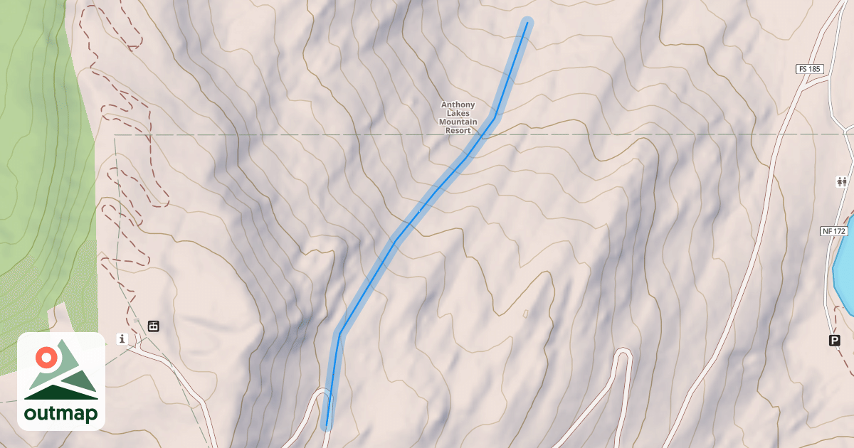 Map of Trouble Creek
