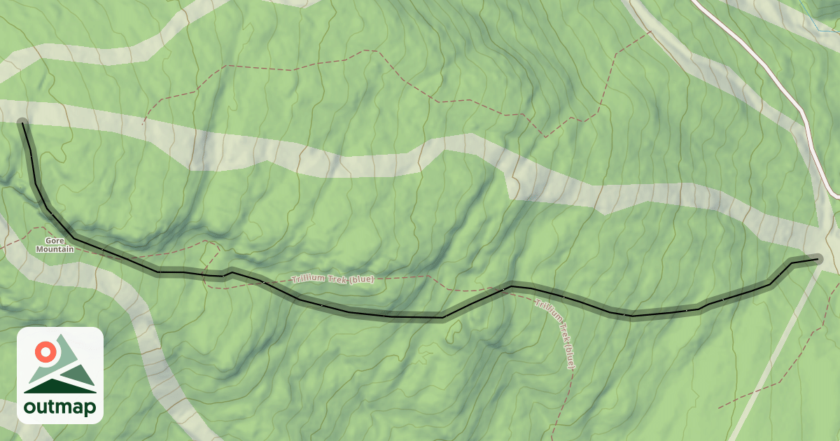 Map of Cirque Glades