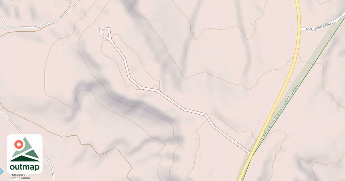 Map of USFS Motor Vehicle Use Map Roads {62BE097D-3496-41E7-AA3A-3E026585B0FD}