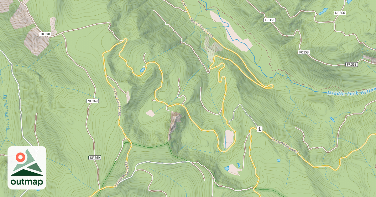 Map of BIG SWAMP ROAD