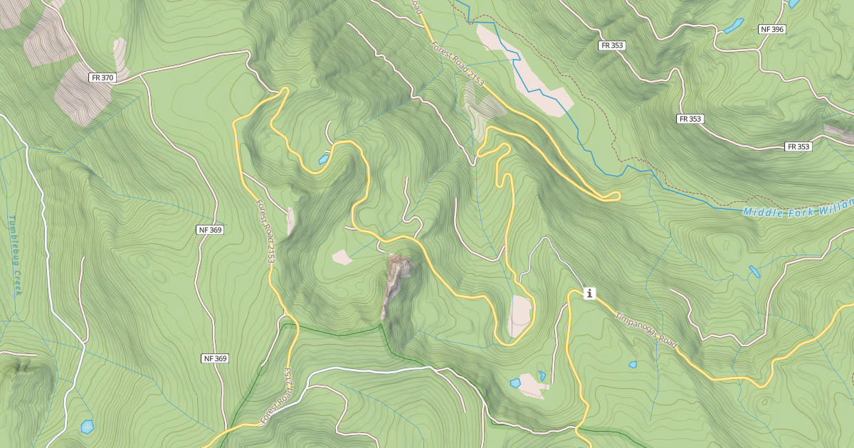Map preview of BIG SWAMP ROAD