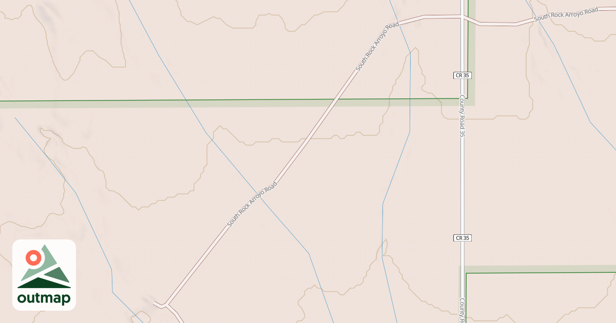 Map of SOUTH ROCK ARROYO