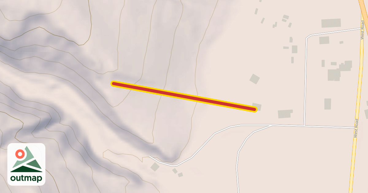 Map of Snowy Meadows Chair