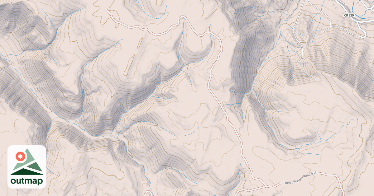 Map of ARCHULETA CANYON