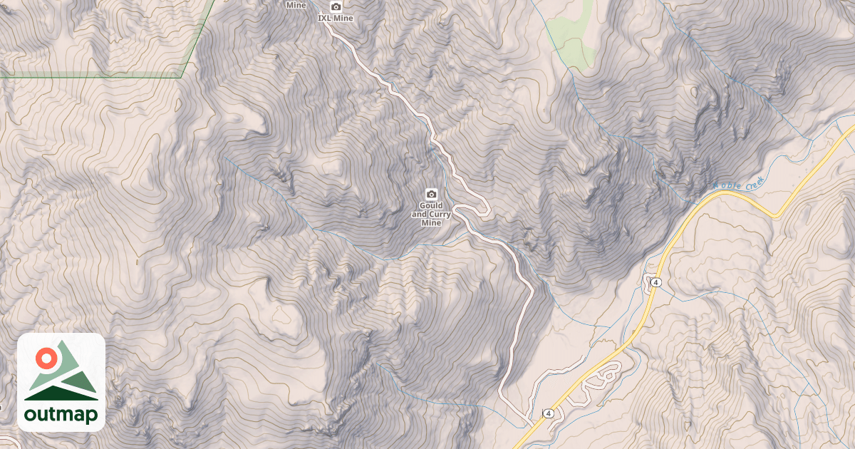 Map of IXL CANYON ROAD