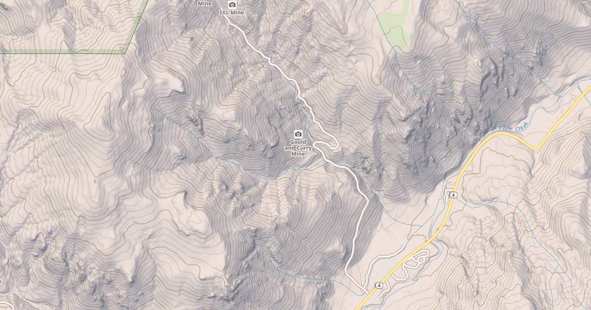 Map preview of IXL CANYON ROAD