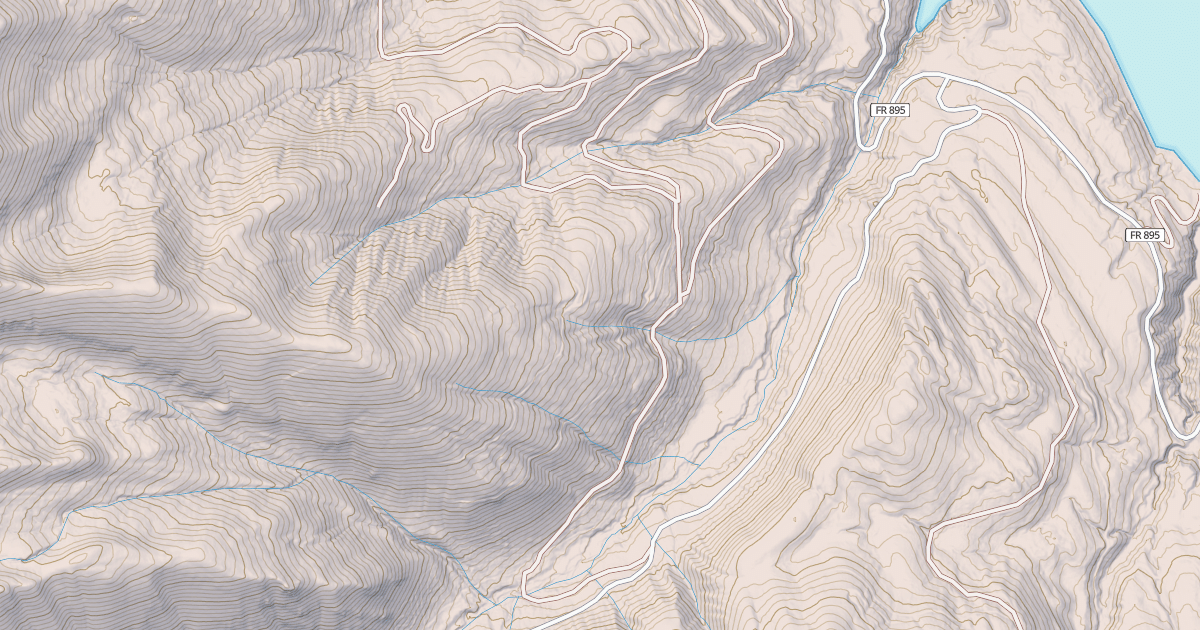 Map preview of DOE CREEK CLAYTON CREEK
