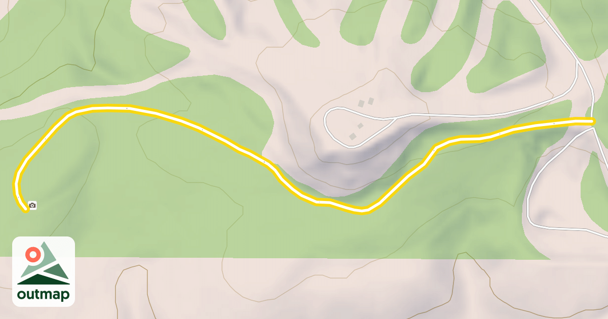 Map of Whispering Pines Trail