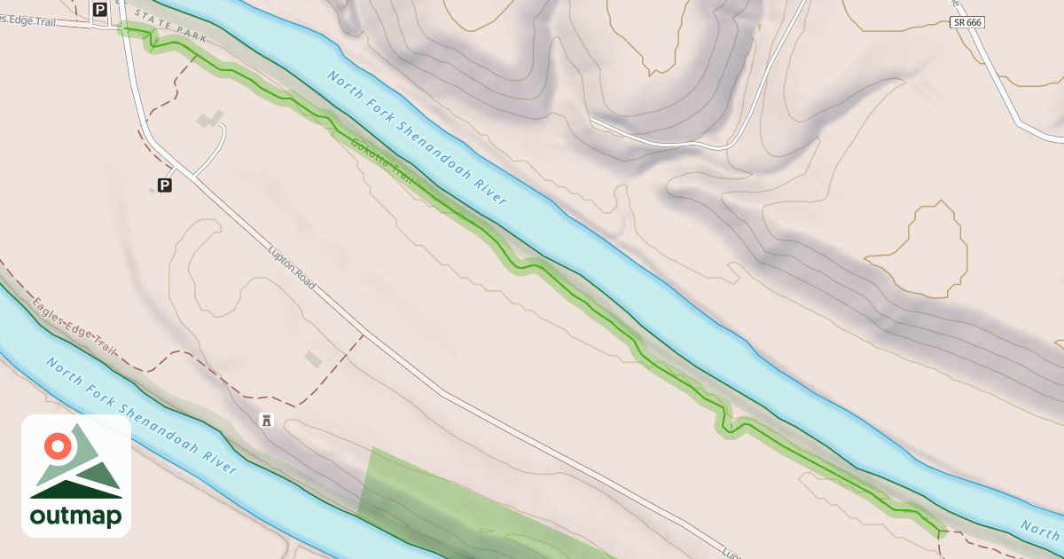 Map of Gokotta Trail