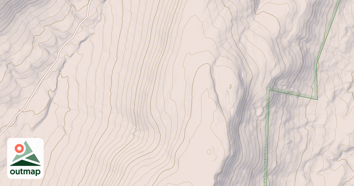 Map of Fire Line Trail