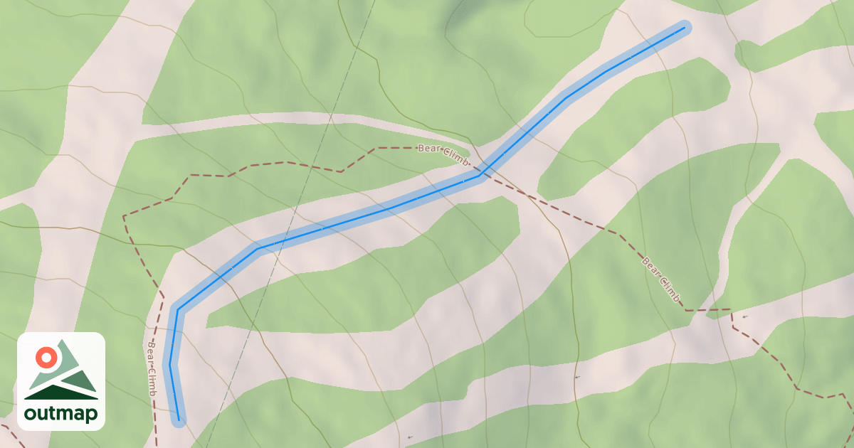 Map of Upper Tomahawk