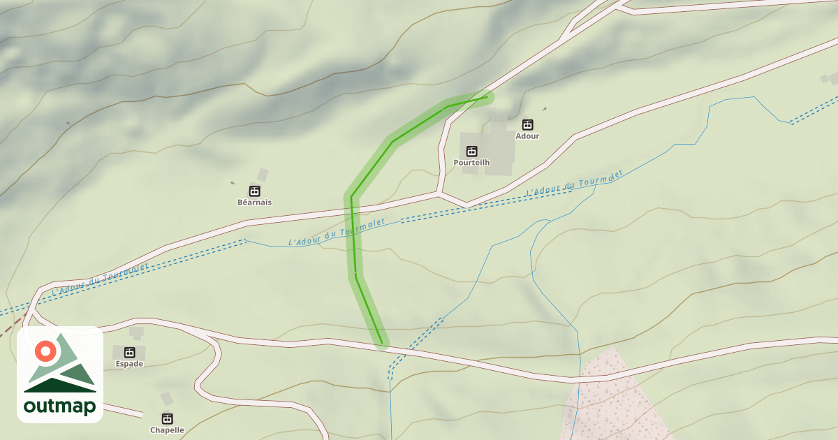 Map of Sapins