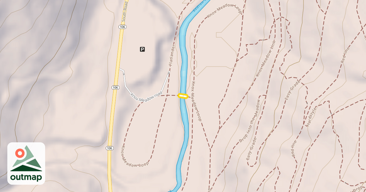 Map of Knox Meadow Loop