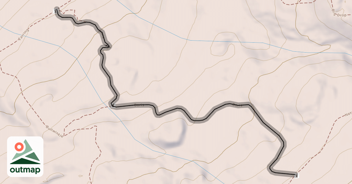 Map of Boris