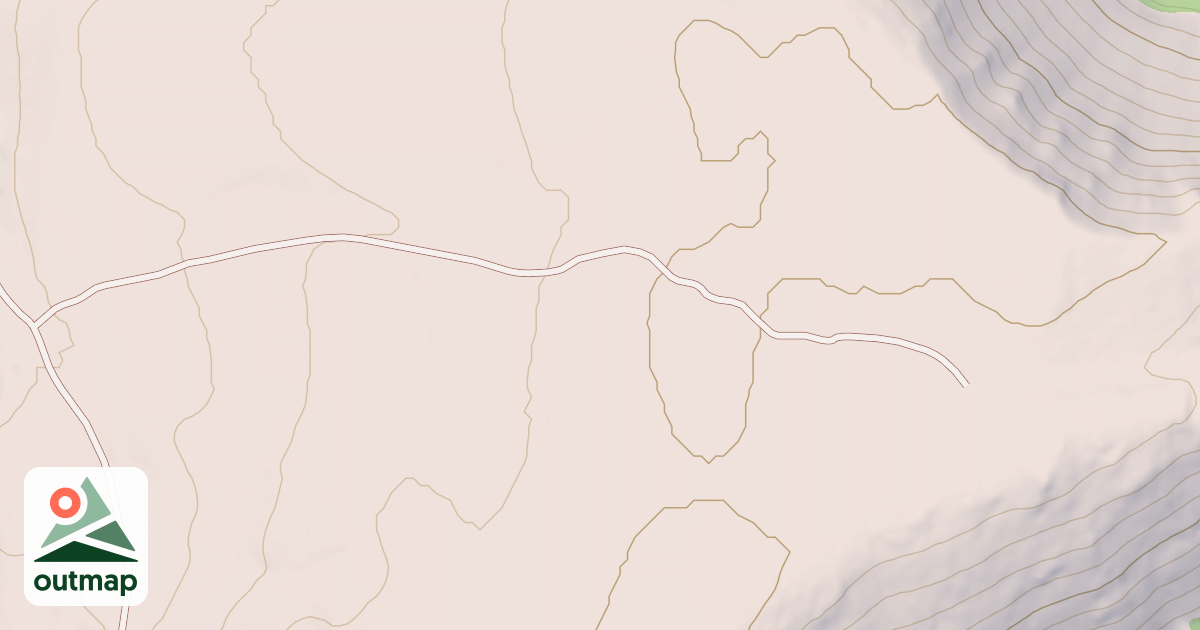Map of MUSTANG TRIAL ROAD SPUR D