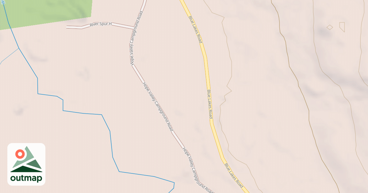 Map of CONNECTOR ROAD SPUR I