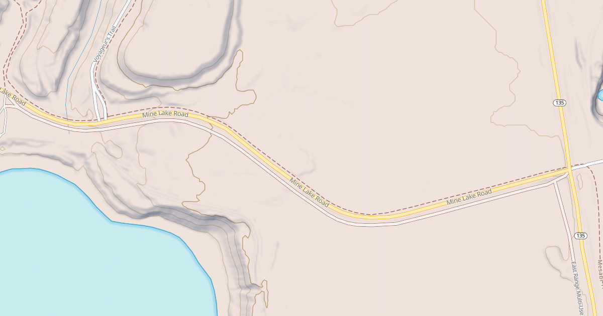 Map preview of East Range OHV Trail