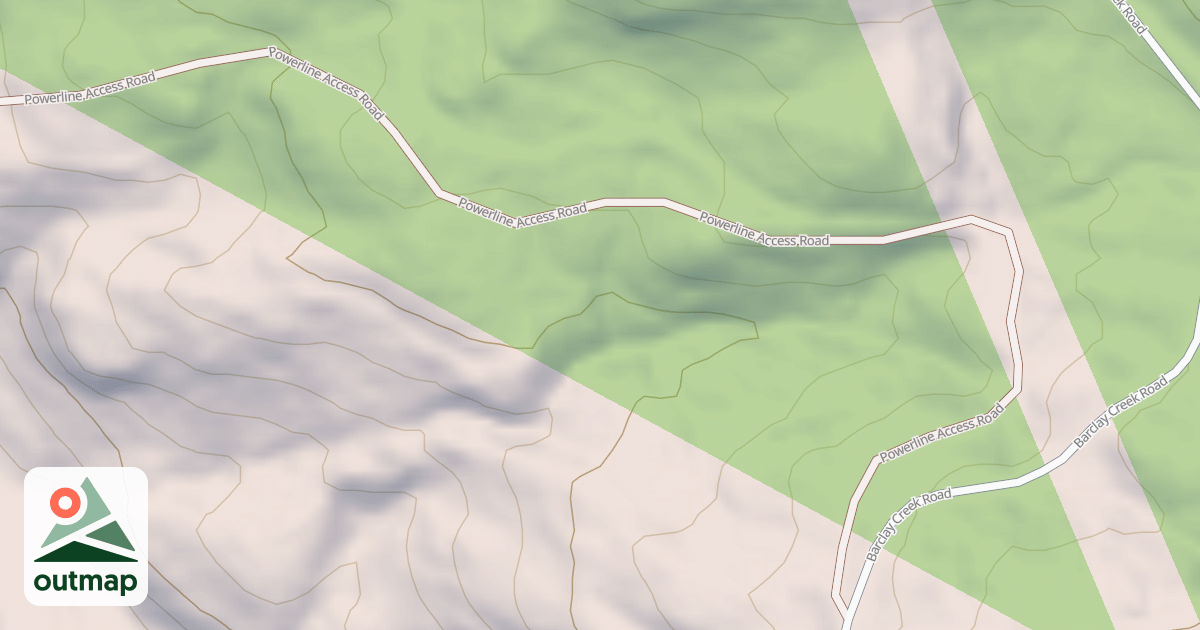 Map of POWERLINE ACCESS