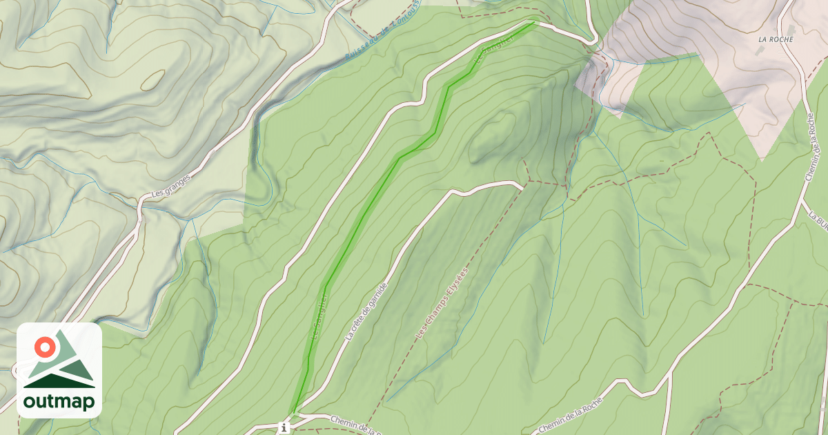 Map of Le Sanglier