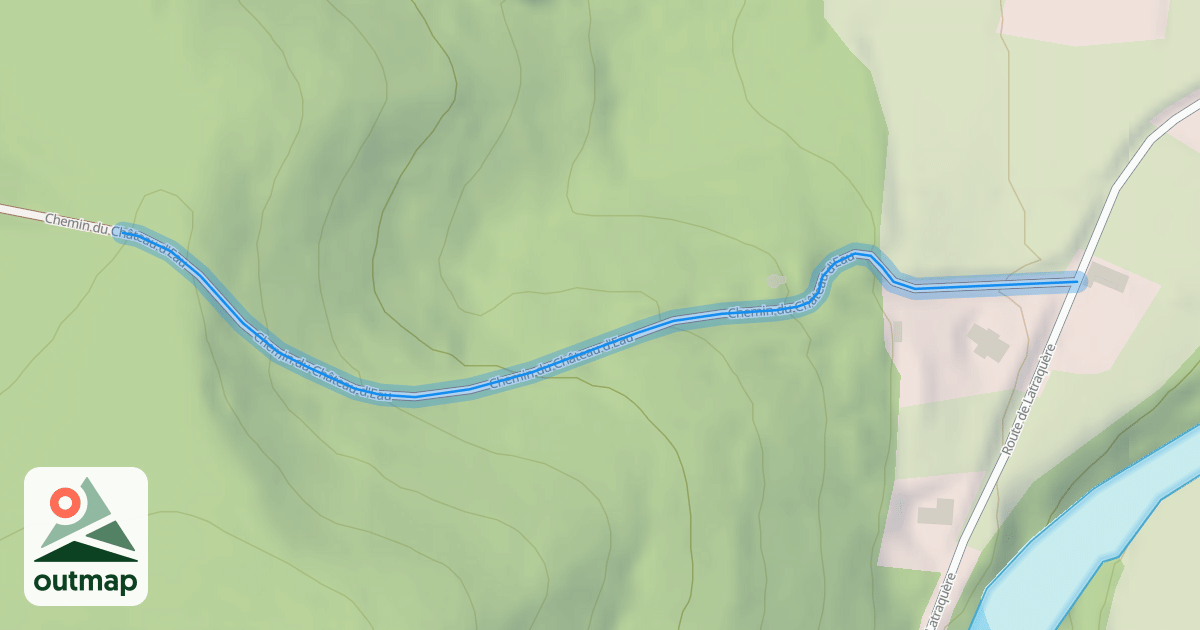 Map of Chemin du Château d'Eau