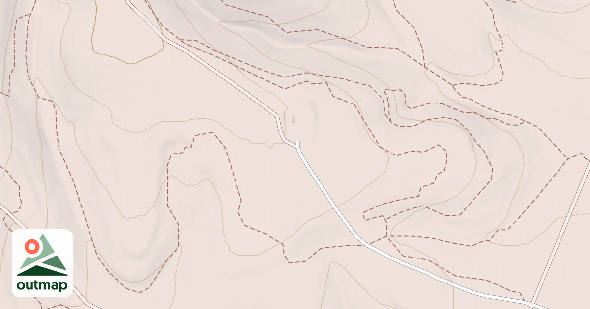 Map of Hackberry Trail System - Back To The Trunk