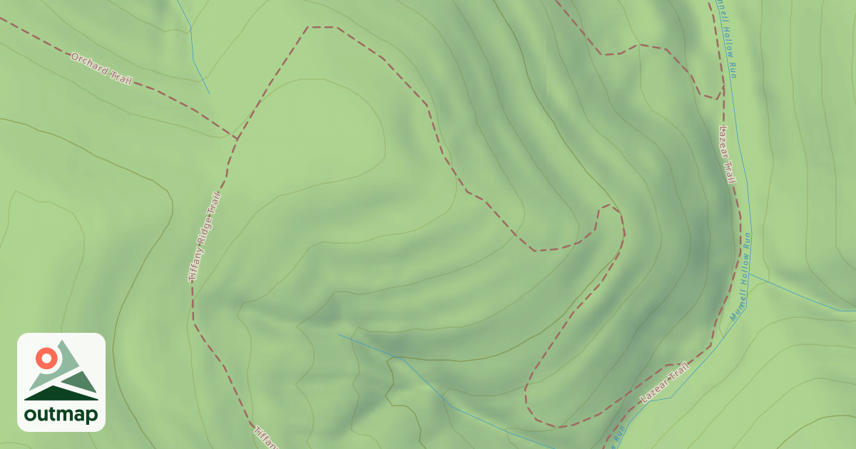 Map of Ryerson Station State Park Trails