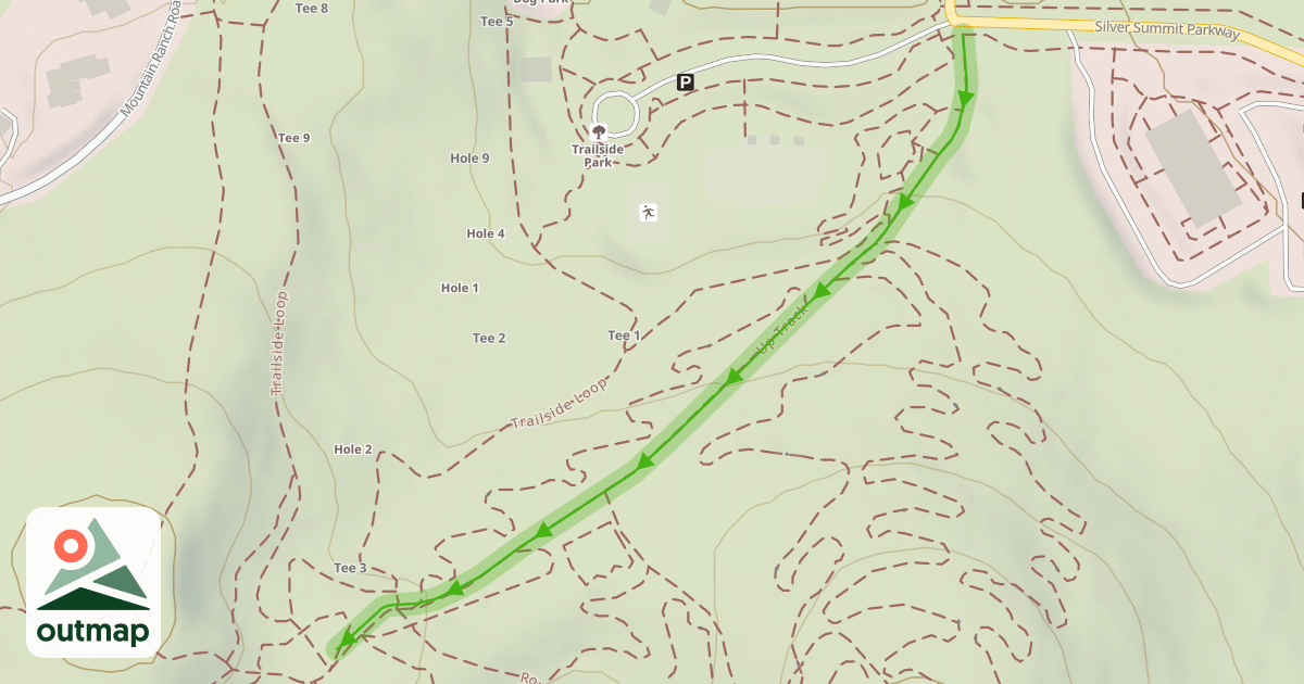 Map of Up Track