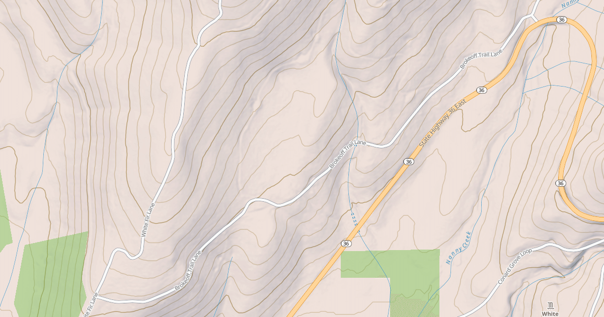 Map preview of MARTIN CREEK