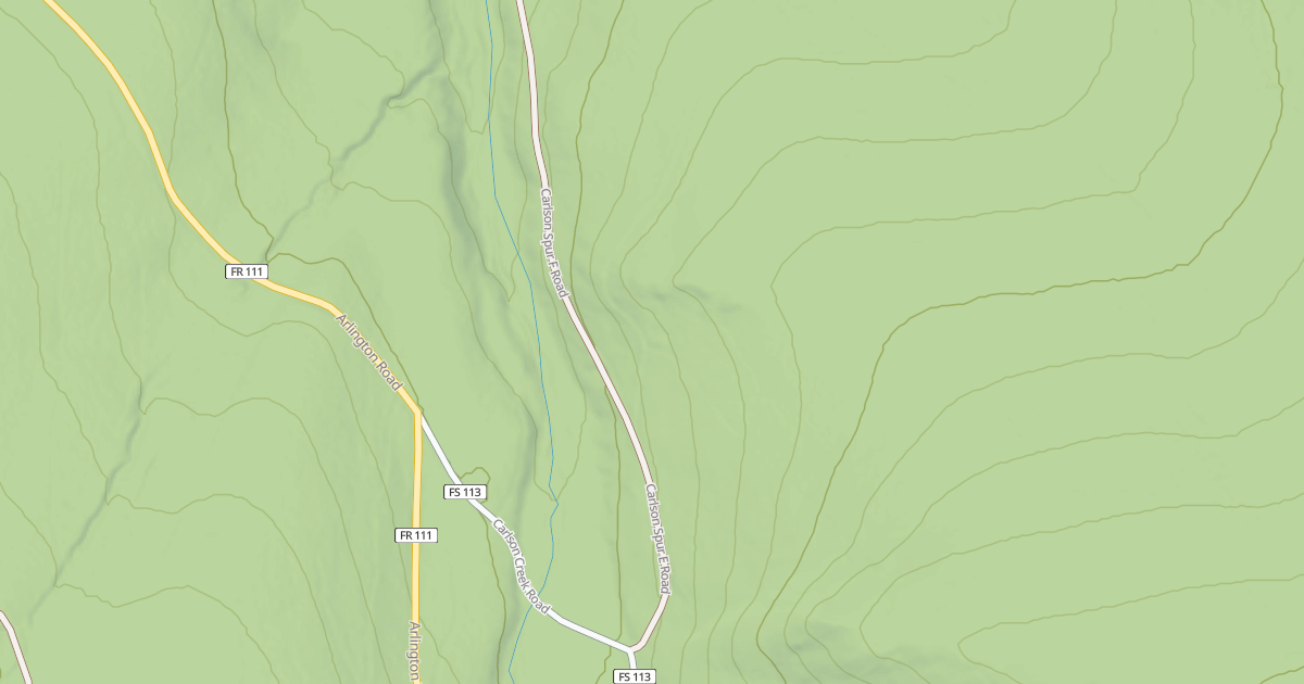 Map preview of CARLSON SPUR E