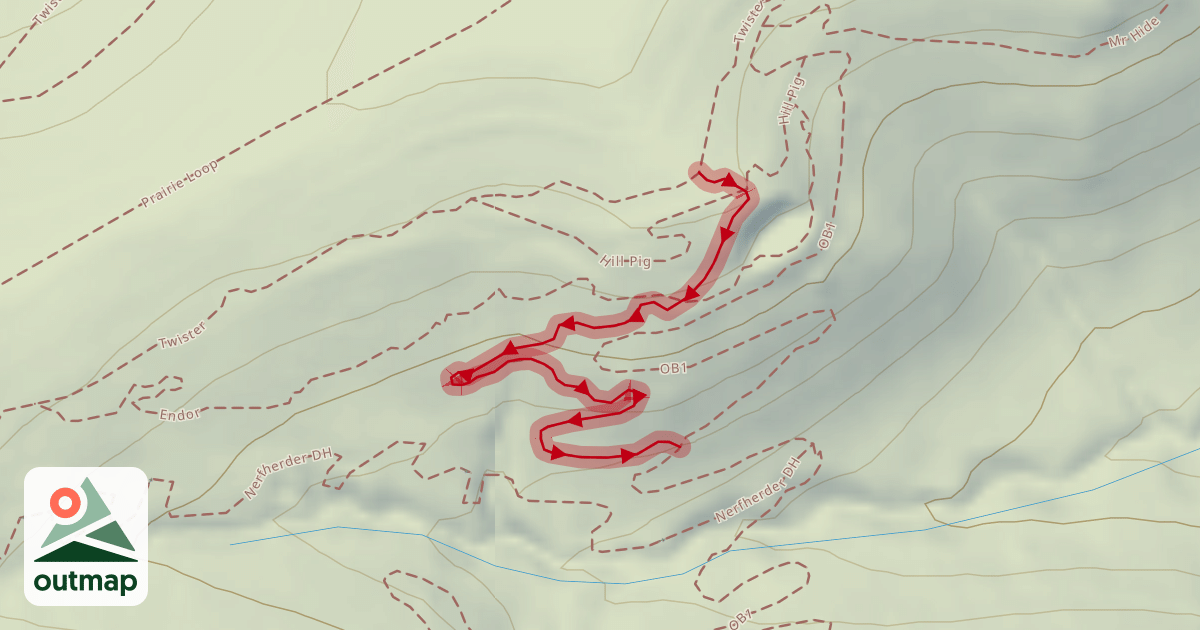 Map of Vader DH