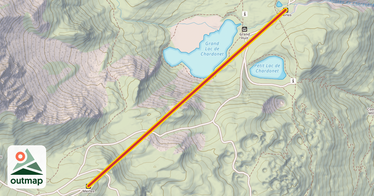 Map of Merles