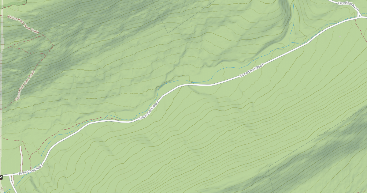 Map preview of Rothrock State Forest Seven Mountains Snowmobile Trails