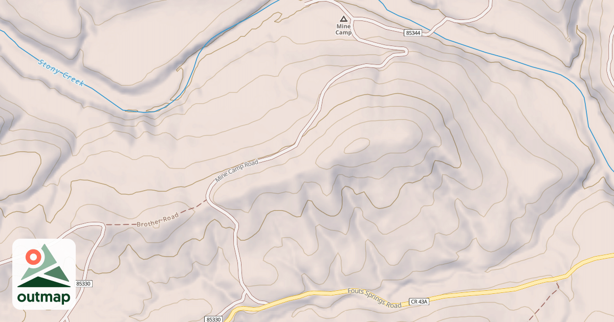 Map of MINE CAMP