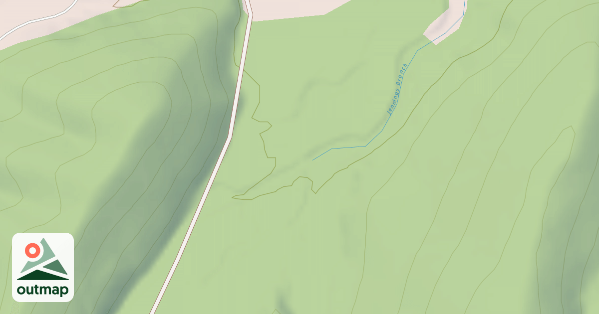 Map of COAL PIT RUN