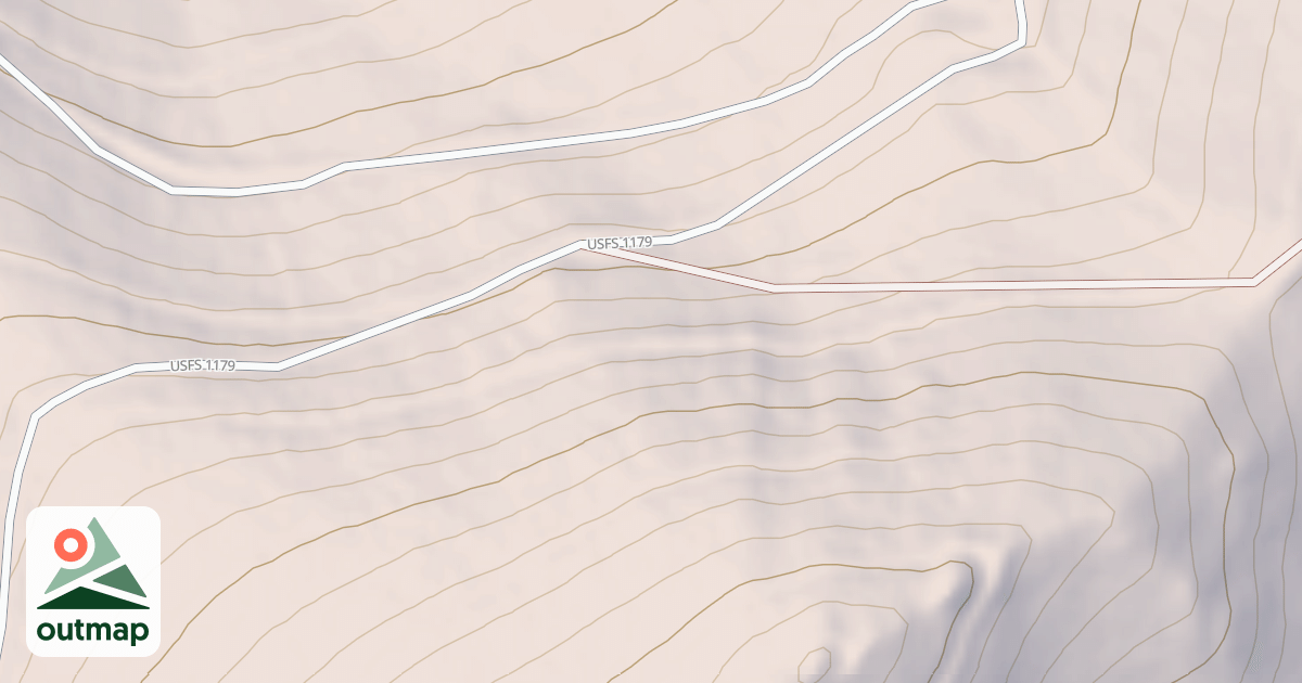 Map of RED SPUR