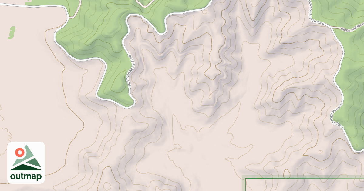 Map of HAMMOND RANCH F