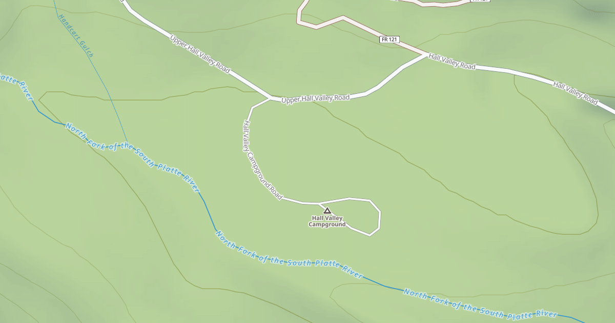 Map preview of HALL VALLEY CG