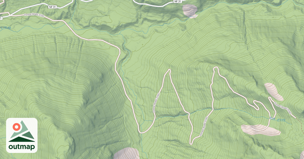 Map of Church Lake Snowmobile