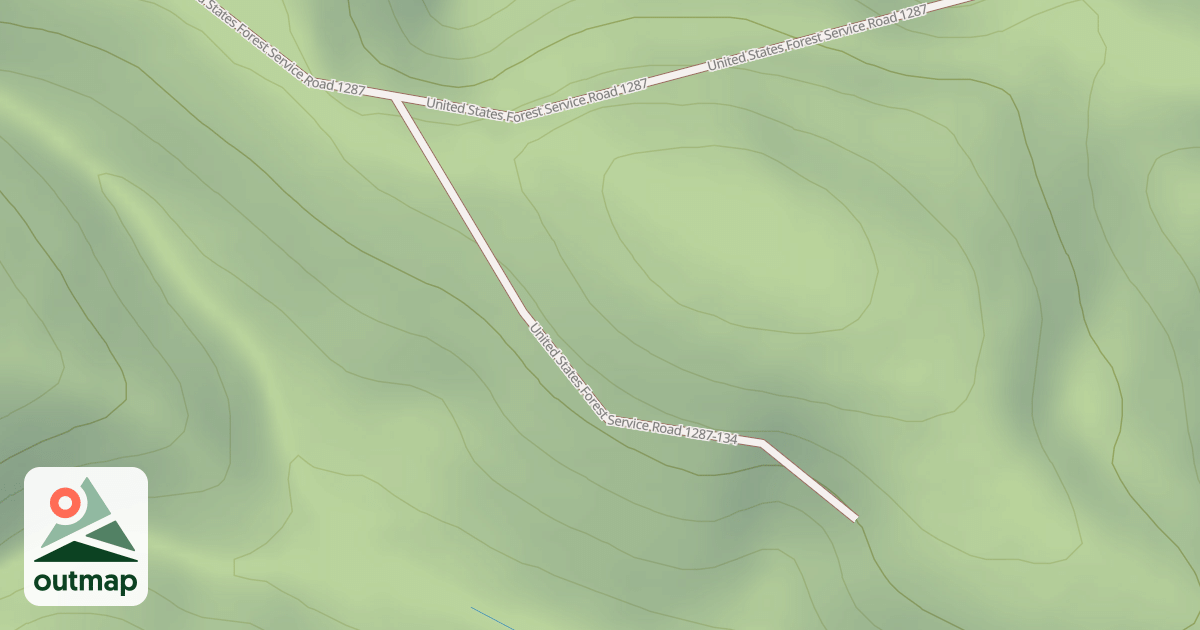 Map of USFS Motor Vehicle Use Map Roads {79DF3409-F1E7-45B9-B562-578B67870358}